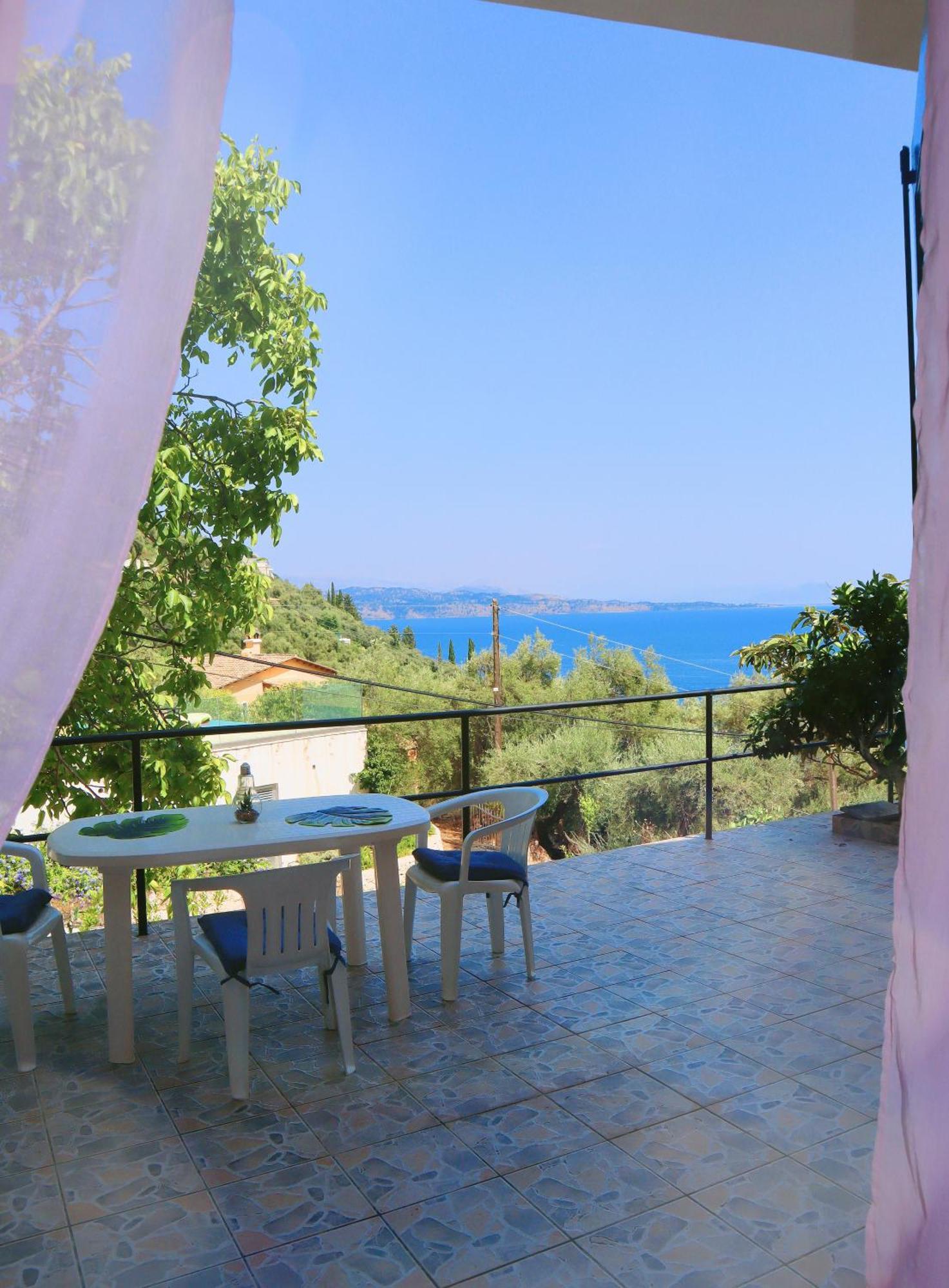 Kaminaki Seaview Apartments Katavolos ภายนอก รูปภาพ