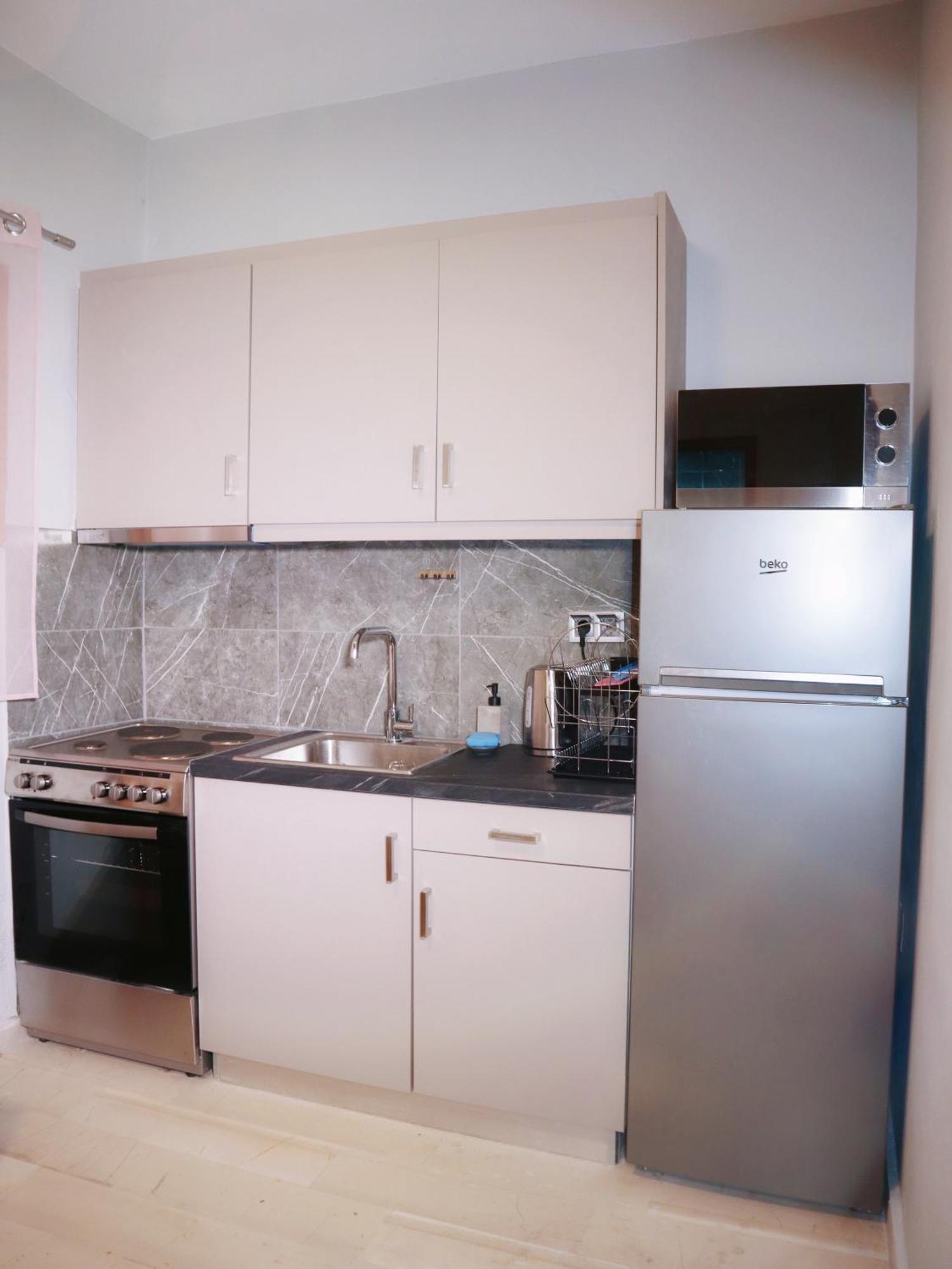 Kaminaki Seaview Apartments Katavolos ภายนอก รูปภาพ